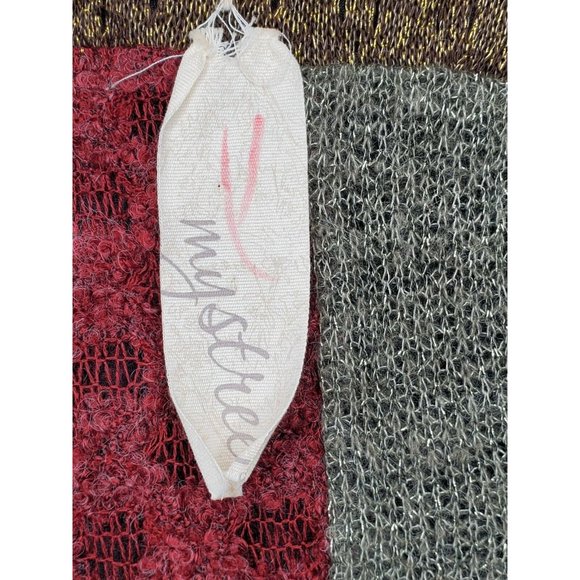 Mystree Dress Med New Taupe Embroidered Crushed Velvet Babydoll Femme Sundress - Picture 7 of 9